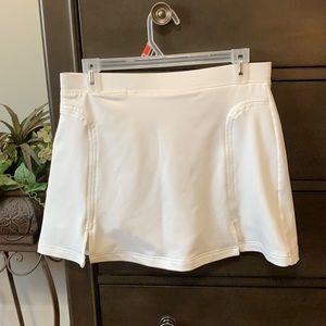 Adidas. Climacool. White Skort.  Size 8.Tennis skirt/skort